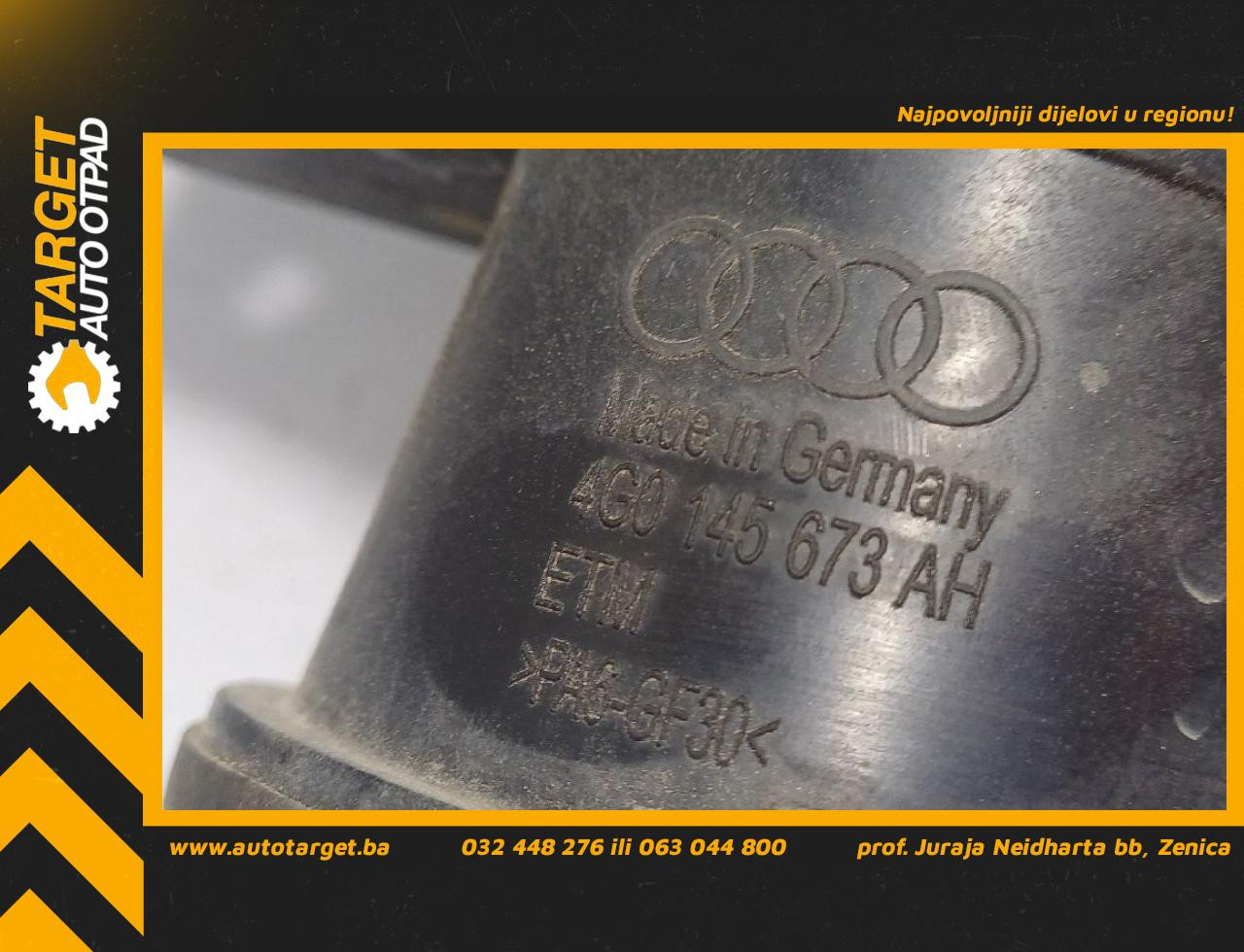 DIJELOVI CRIJEVO INTERKULERA AUDI A7 > 14 - 18 3.0 4G0145673AH