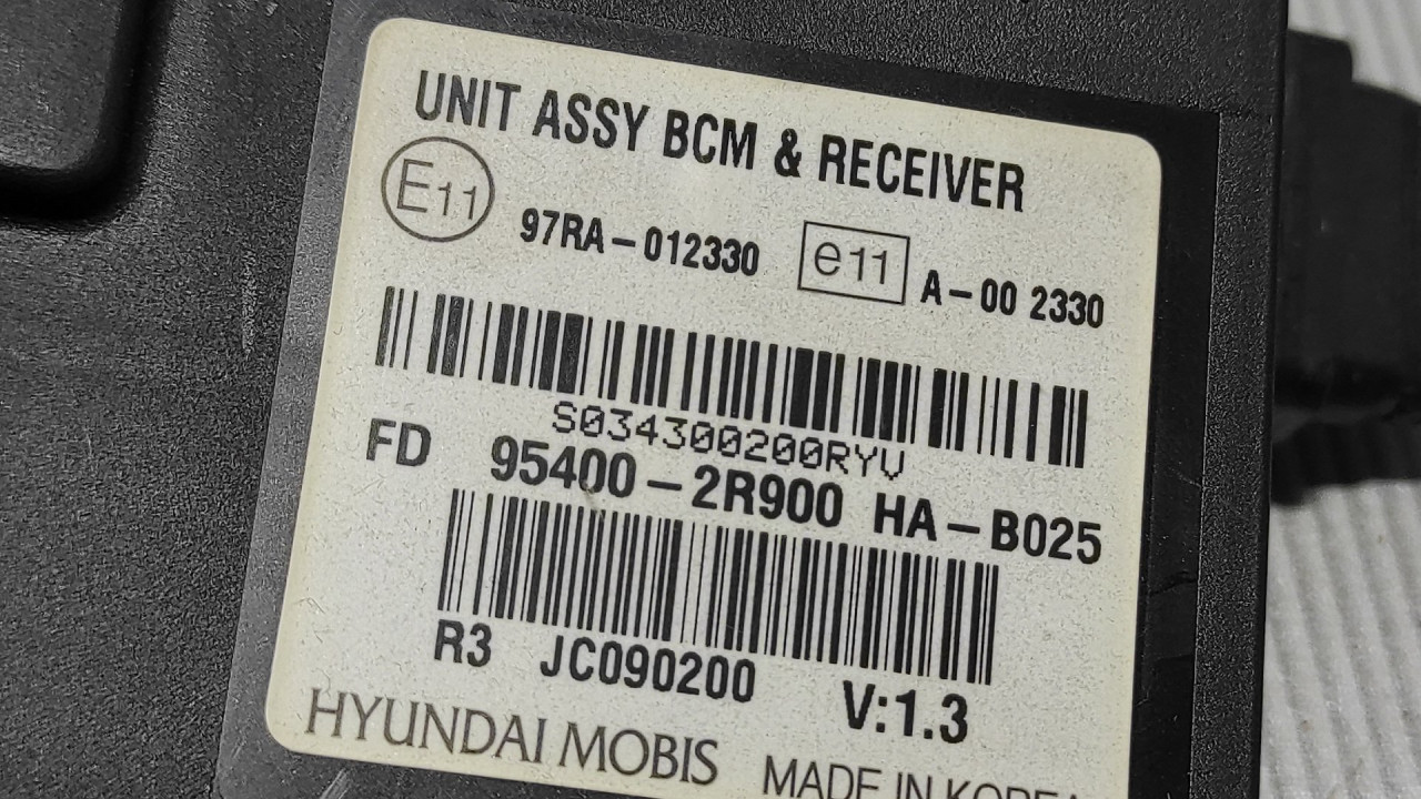 BCM ELEKTRONIKA HYUNDAI I30 > 07-10 954002R900