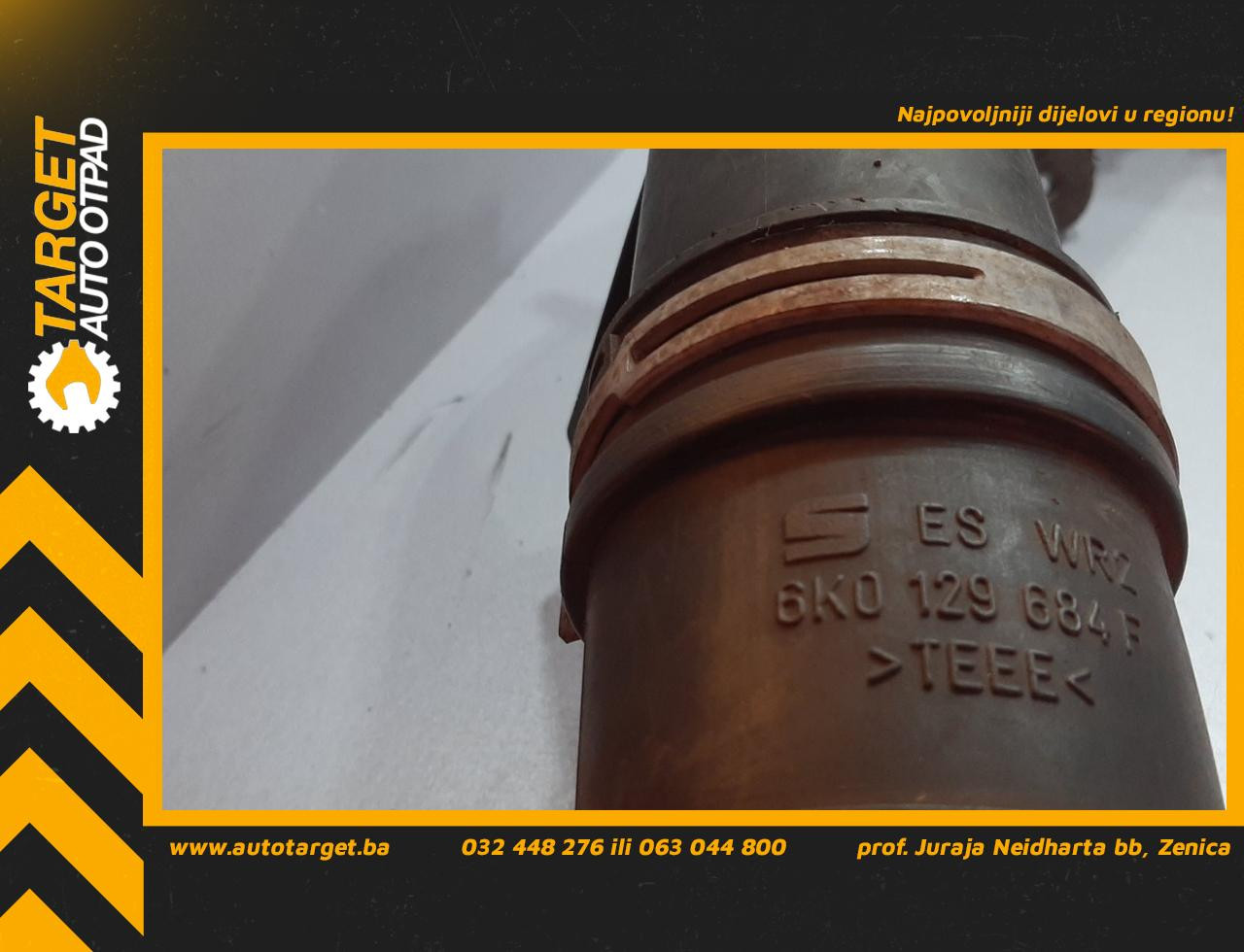 DIJELOVI CRIJEVO SEAT IBIZA > 08-12 6K0129684F