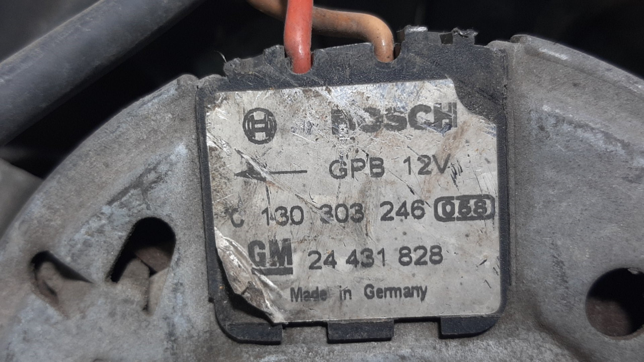 DIJELOVI VENTILATOR OPEL ZAFIRA > 99-05 0130303246