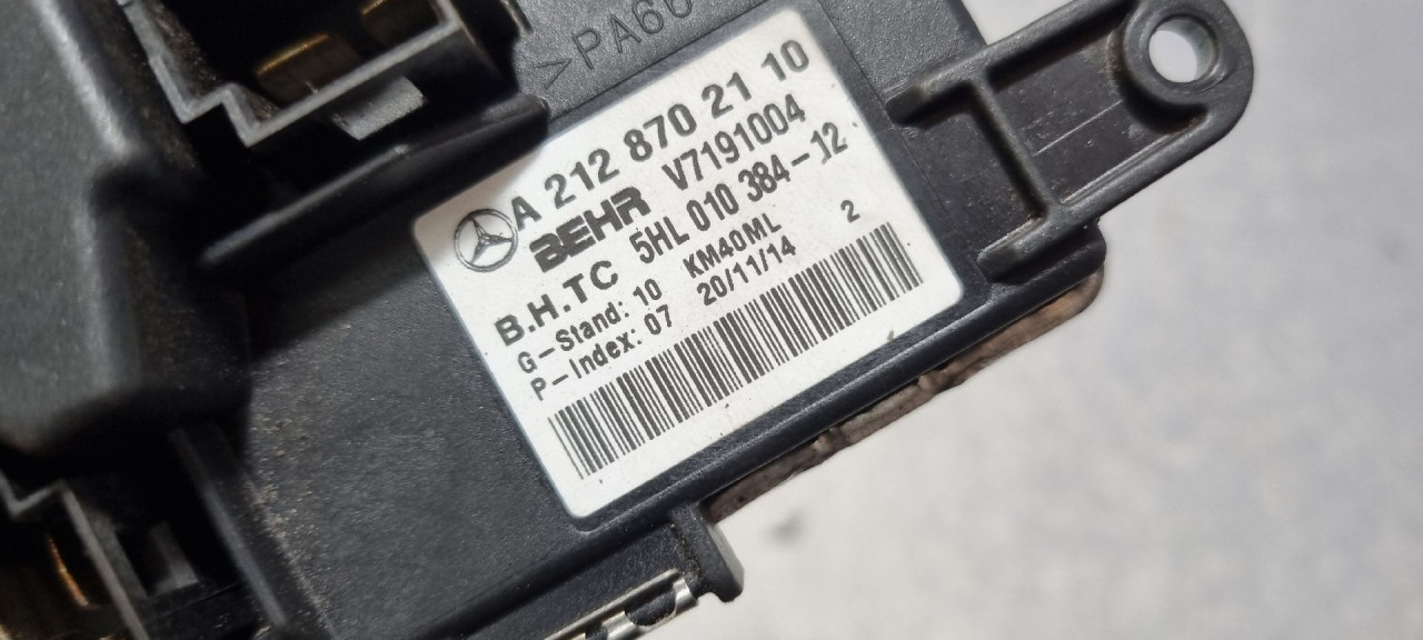 ELEKTRONIKA REOSTAT MERCEDES E KLASA (W212) > 13-16 A21