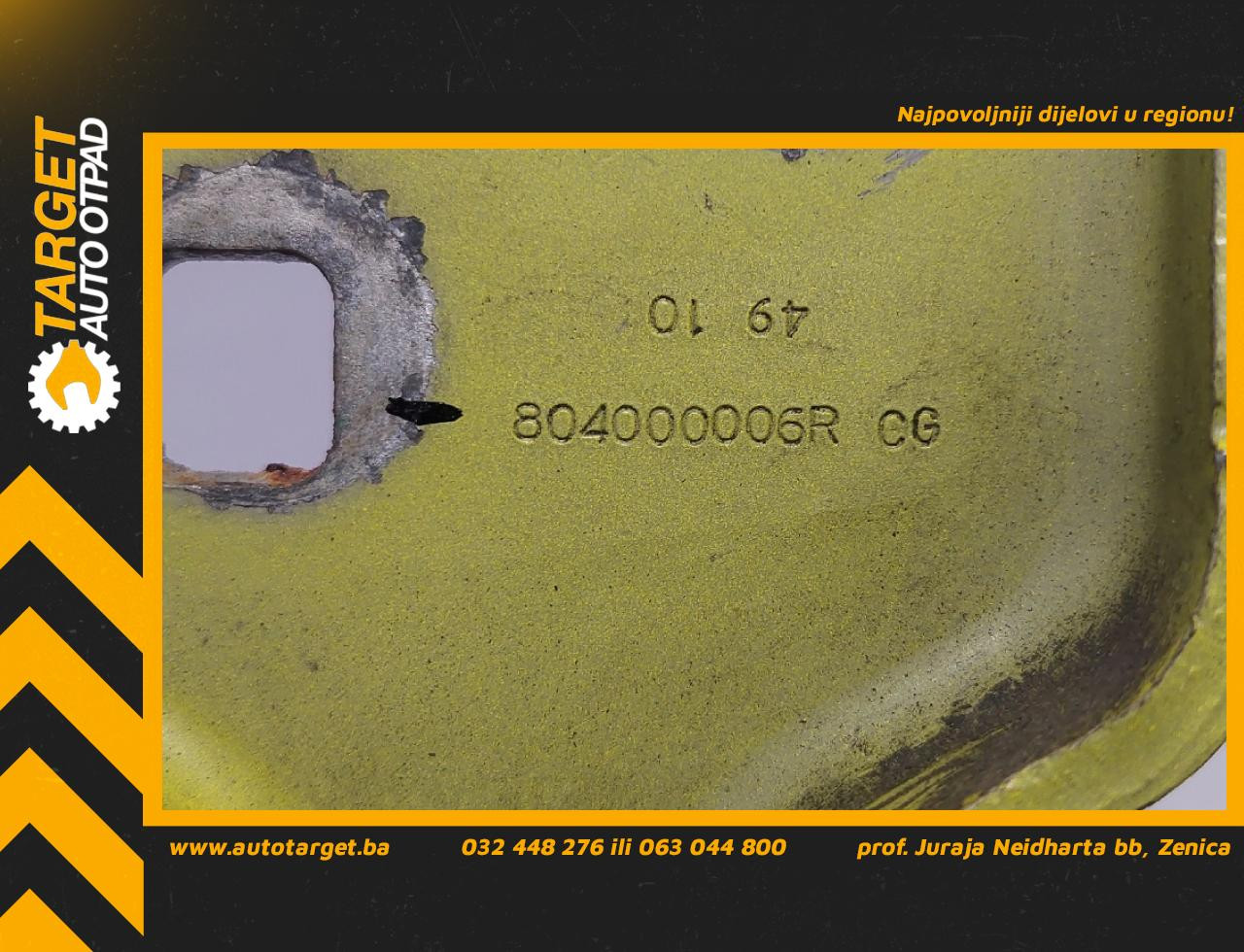 DIJELOVI BAGLAMA RENAULT MASTER > 10-14 804000006R