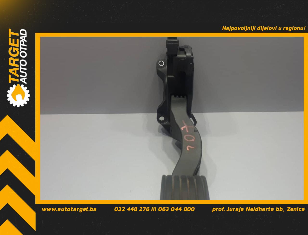 DIJELOVI PAPUCICA GASA PEUGEOT 207 > 06-09 968075688002