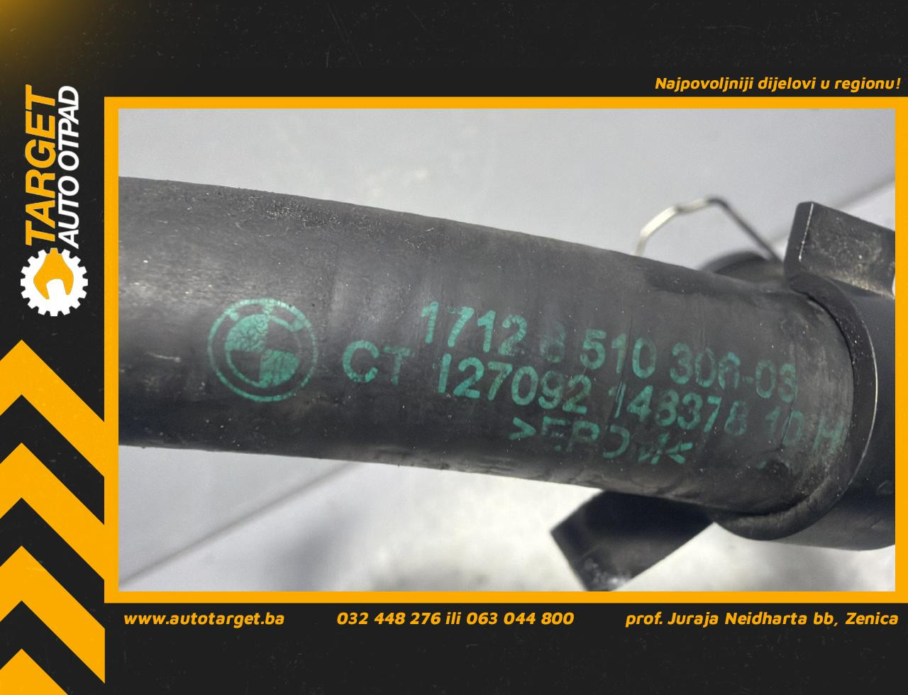 DIJELOVI CRIJEVO BMW SERIJA 3 (F30/F31) > 15-18 2.0 8510306