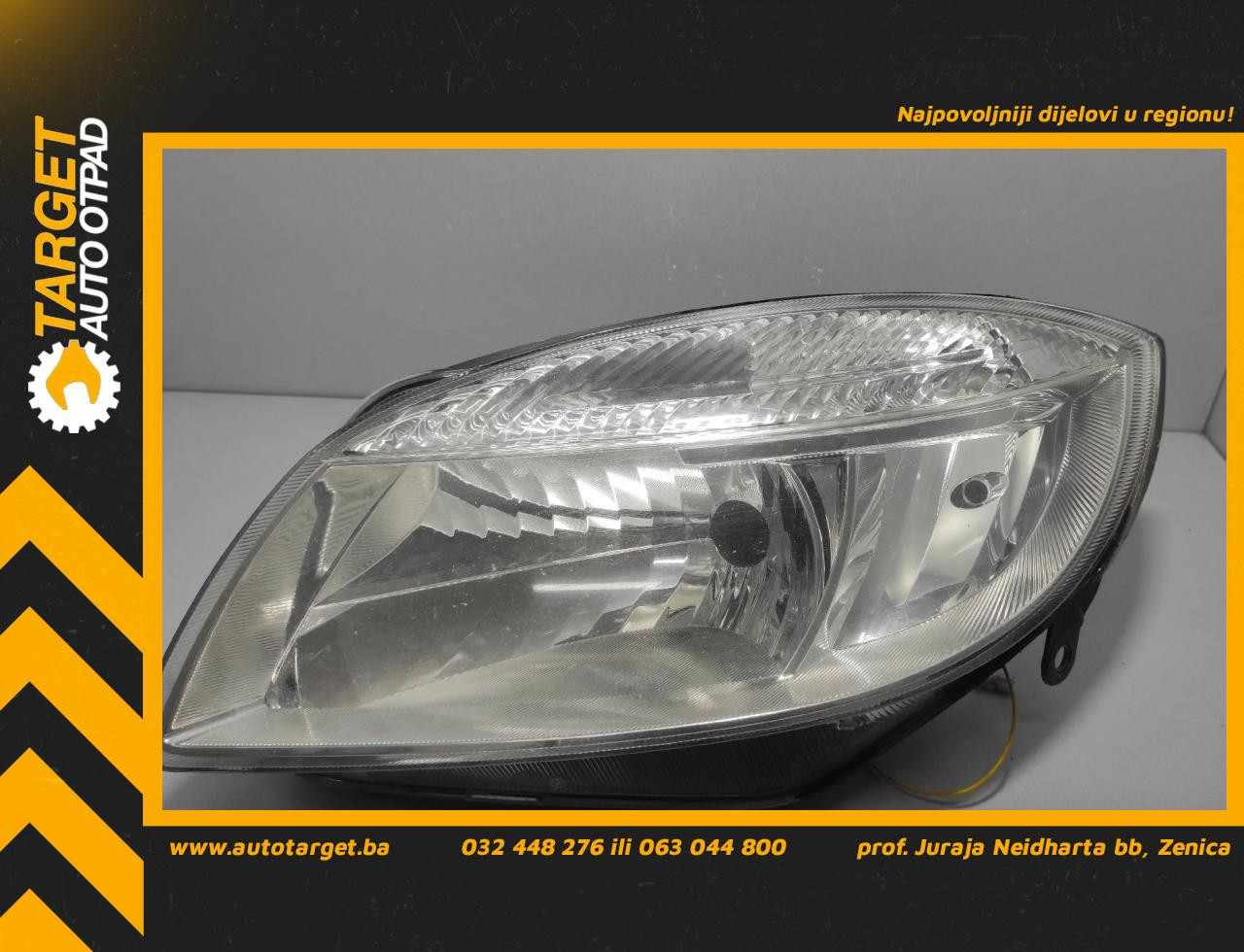 DIJELOVI FAR SKODA FABIA > 07-10 24783100