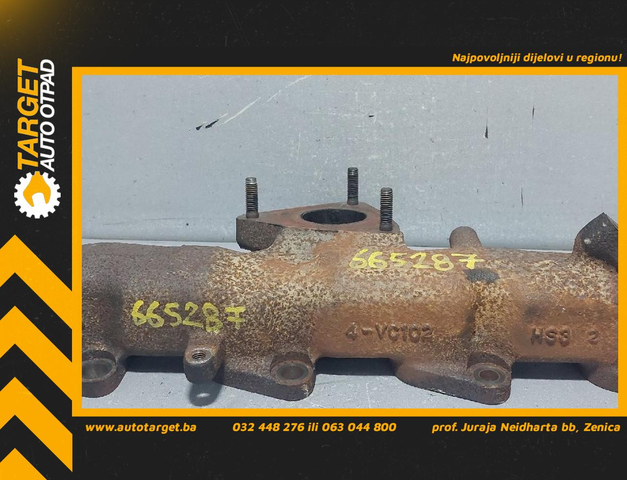 DIJELOVI IZDUVNA GRANA NISSAN TERRANO > 04-06 3.0