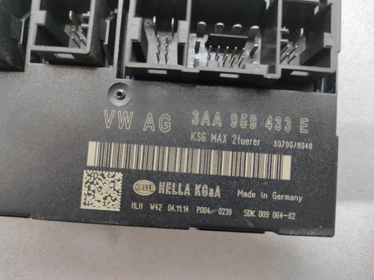 KOMFORT ELEKTRONIKA VW PASSAT B7 > 10-14 3AA959433