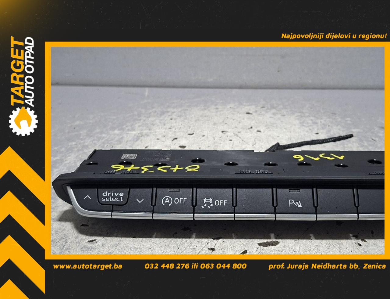 DIJELOVI PREKIDAC AUDI A4 (B9) > 15-18 2.0 8W0925301