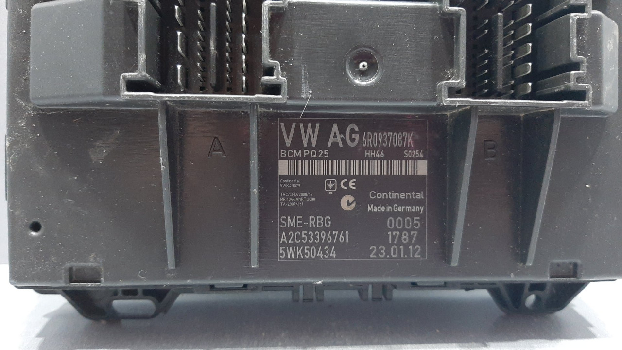 ELEKTRONIKA MODUL VW POLO > 09-14 6R0937087K