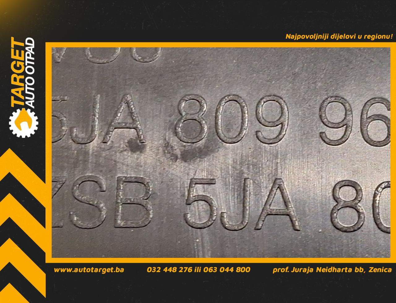 DIJELOVI UNUTRASNJI BLATOBRAN SKODA RAPID > 12-16 1.6 5JA809962
