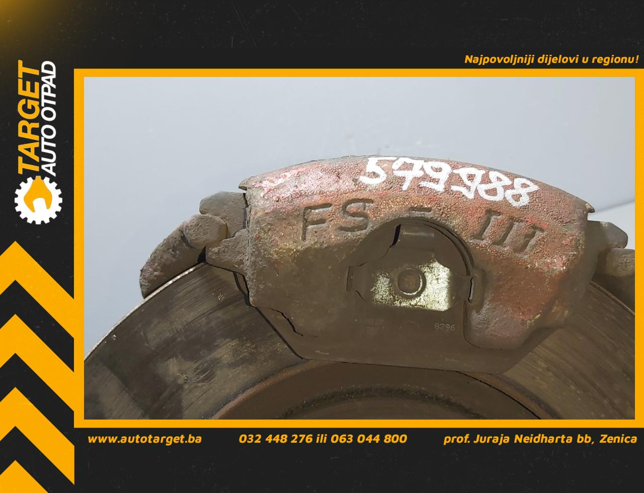 DIJELOVI KOCIONA KLJESTA SEAT TOLEDO > 99-04