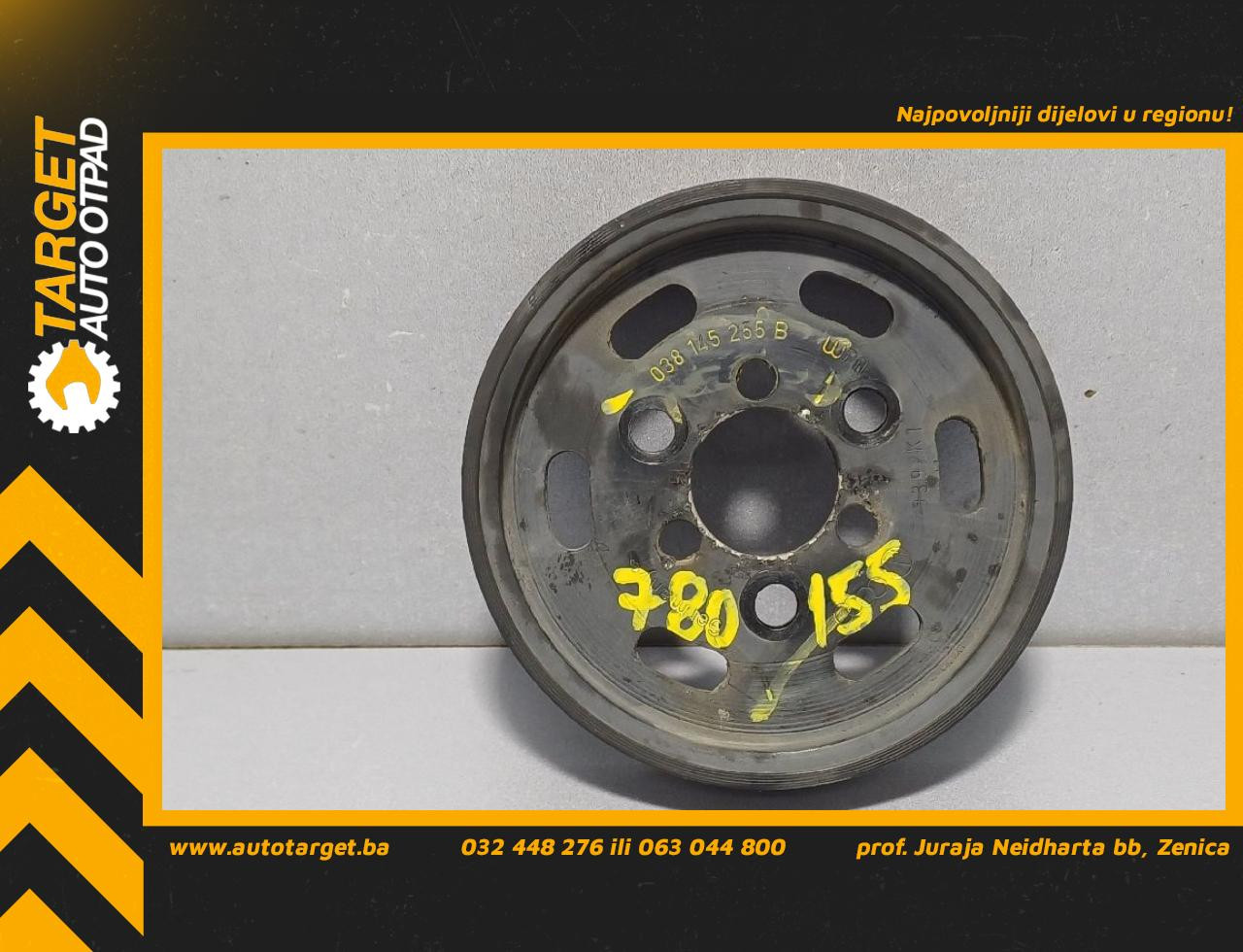 DIJELOVI REMENICA AUDI Q5 > 08-11 2.0 038145255B