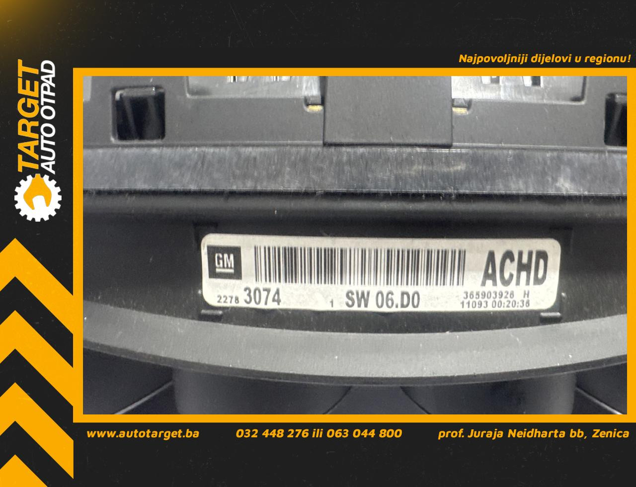 DIJELOVI CELER SAT OPEL INSIGNIA > 09-13 2.0 365903926