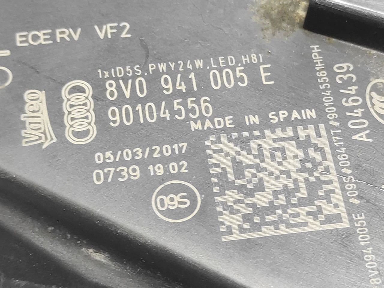 FAR OSTECEN AUDI A3 (8VF/8VK) > 16- 8V0941005E