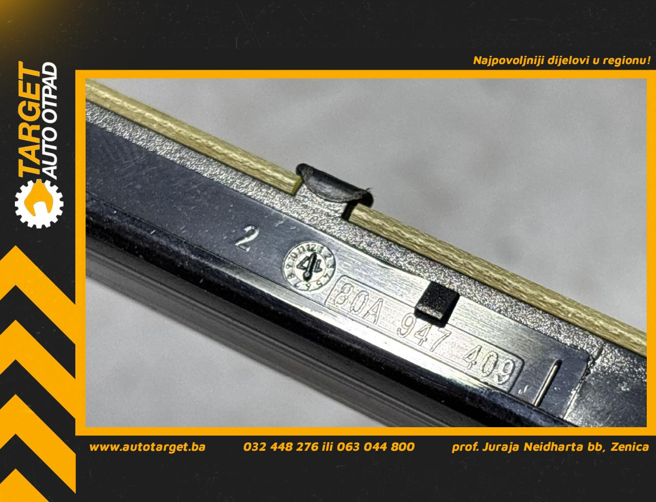 DIJELOVI RASVJETA U KABINI AUDI Q5 (FY) > 17 - 20  2.0 80A947409