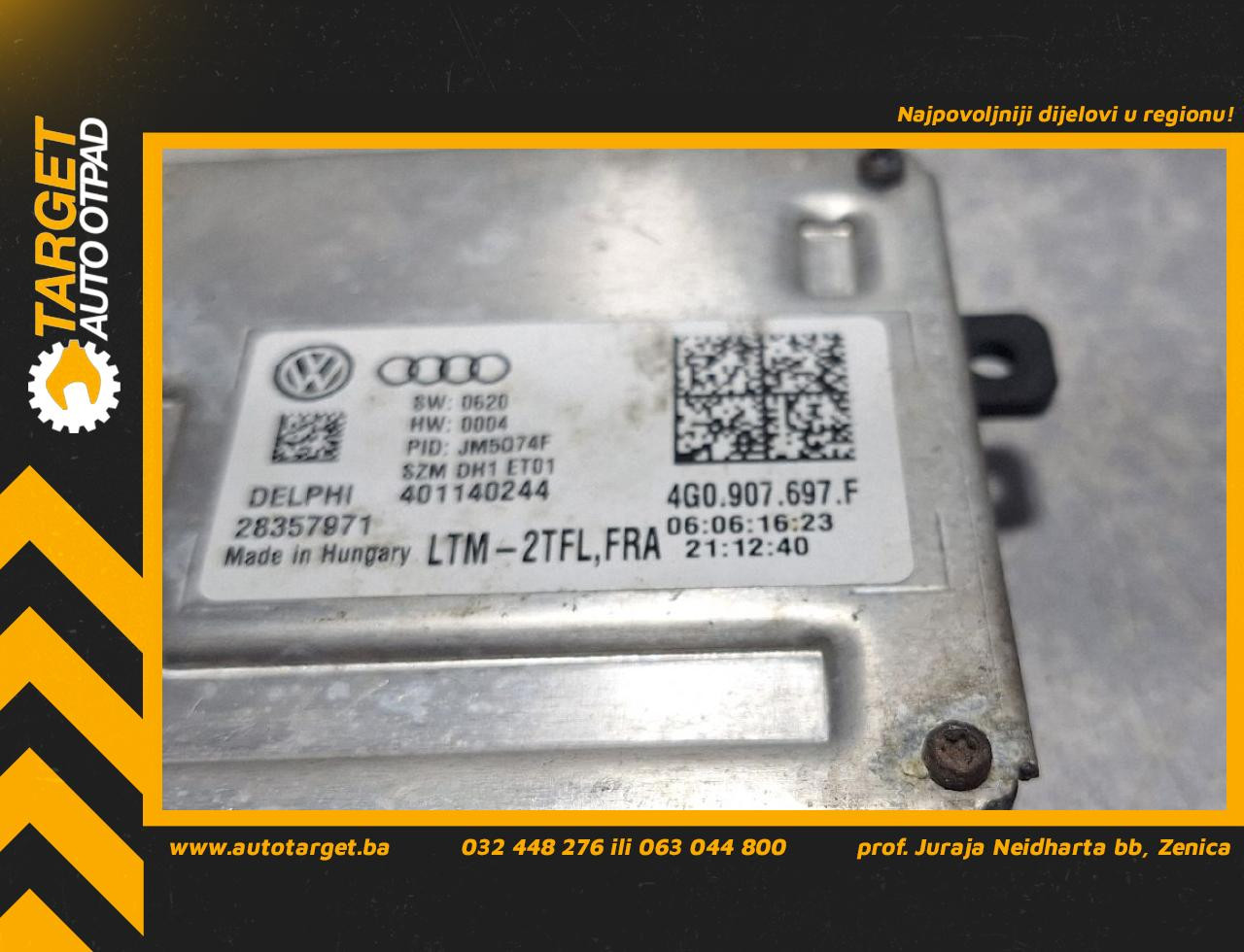 DIJELOVI BALAST FARA AUDI Q5 (FY) > 17 - 20  2.0 4G0907697F