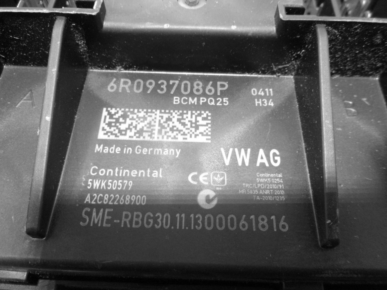 BCM ELEKTRONIKA VW POLO > 09-14 6R0937086P 6R0937086P