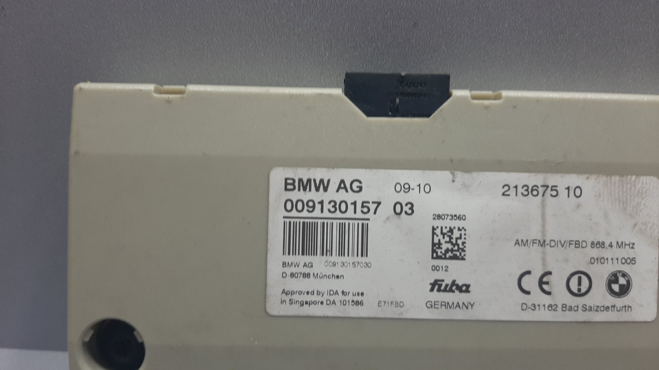 ELEKTRONIKA MODUL BMW X6 (E71) > 08-14 00913015703