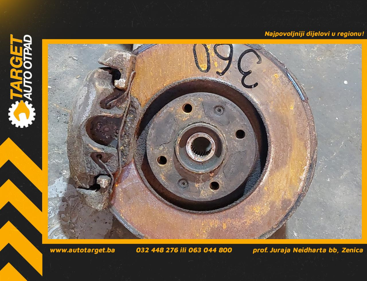 DIJELOVI KOCIONI DISK CITROEN C4 PICASSO > 07-10 2.0