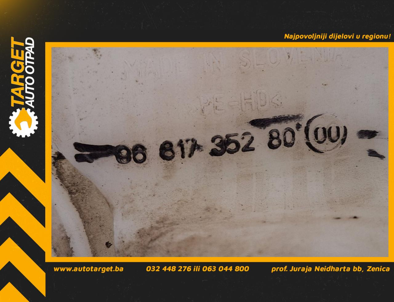 BOCA VODE BRISACA CITROEN C3 PICASSO > 09-11 9681735280