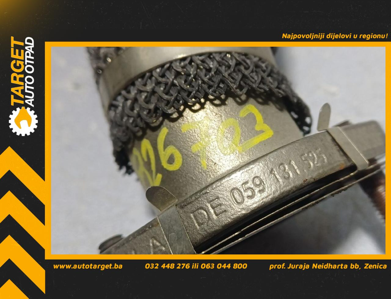 DIJELOVI CRIJEVO EGRA AUDI A7 > 18- 3.0 059131525