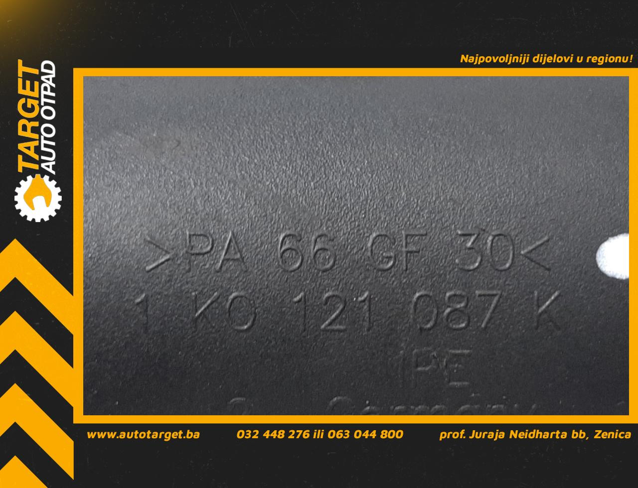 DIJELOVI CRIJEVO AUDI A1 > 10-14 1K0121087K