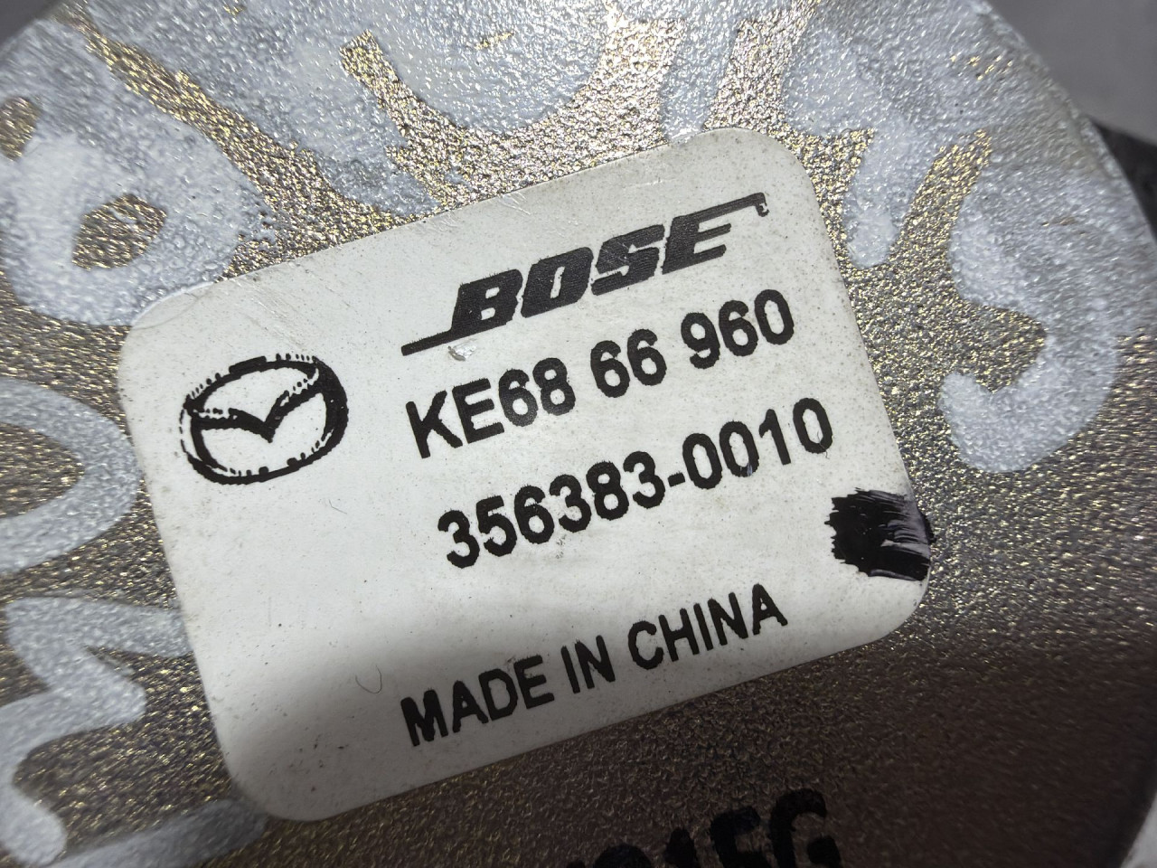 DIJELOVI ZVUCNIK MAZDA CX5 > 12-15 2.2 KE6866960