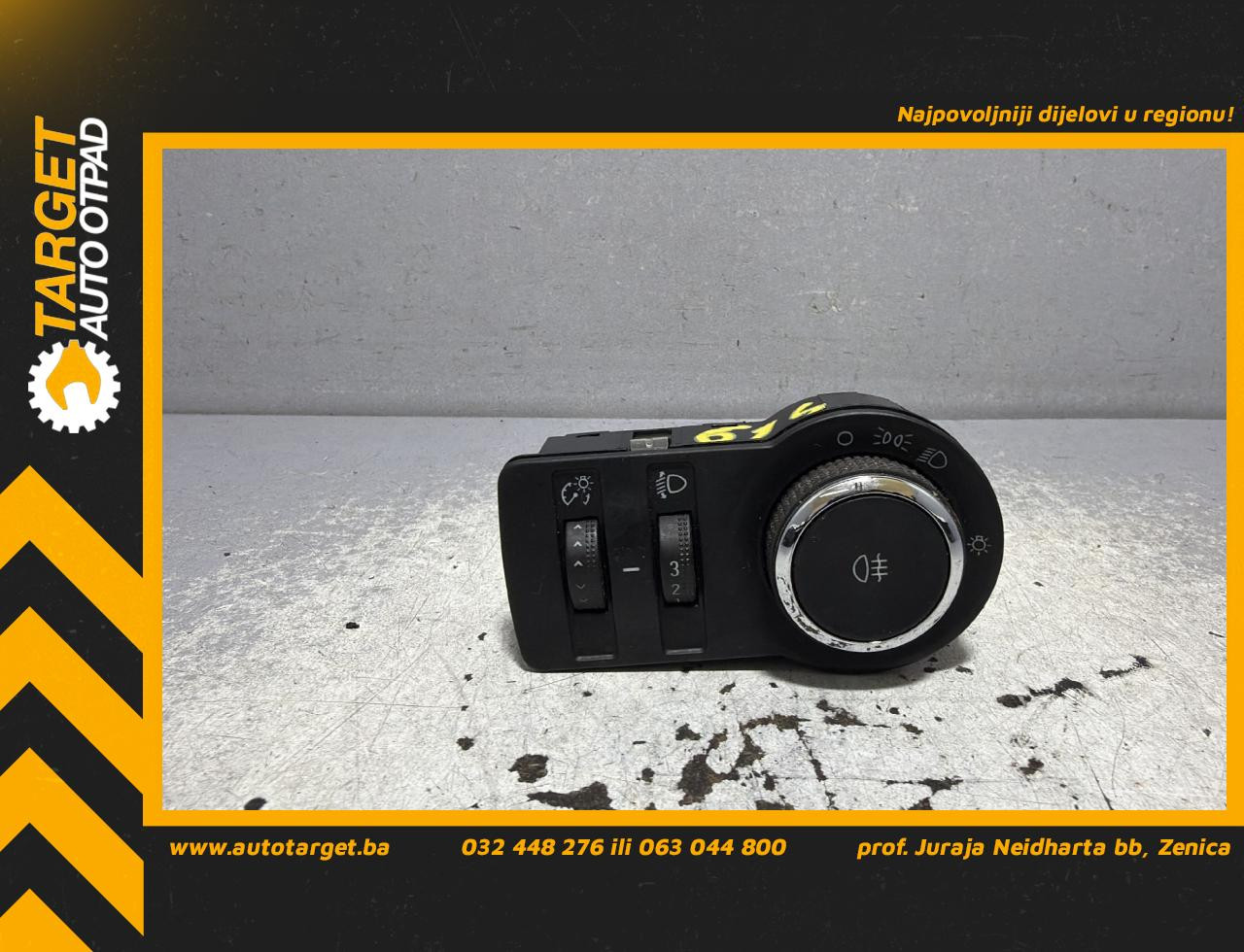 DIJELOVI PREKIDACI SVJETLA OPEL ASTRA J > 12-15 1.4 13268697