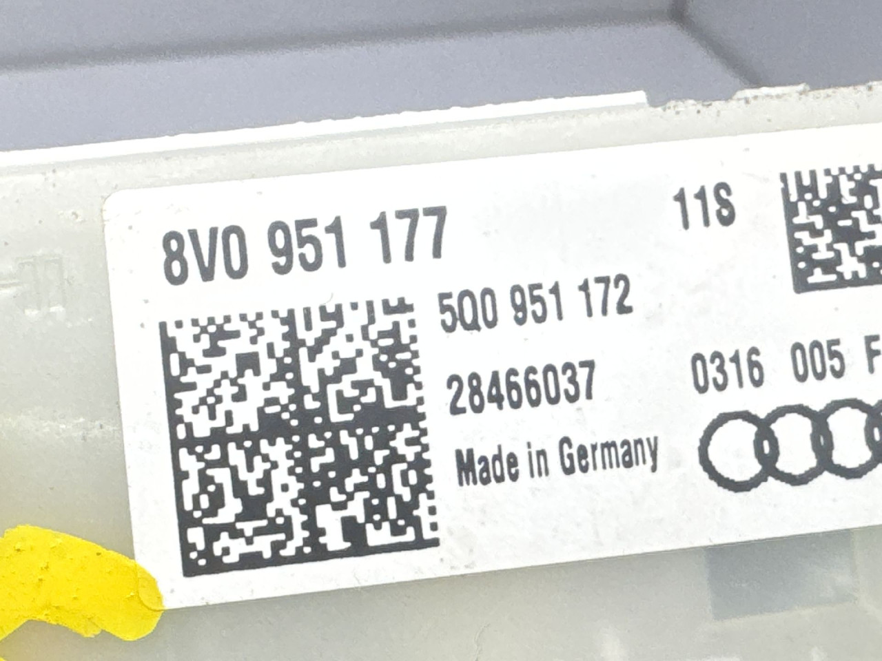 ELEKTRONIKA MODUL AUDI A3 (8VF/8VK) > 16-20 8V0951177