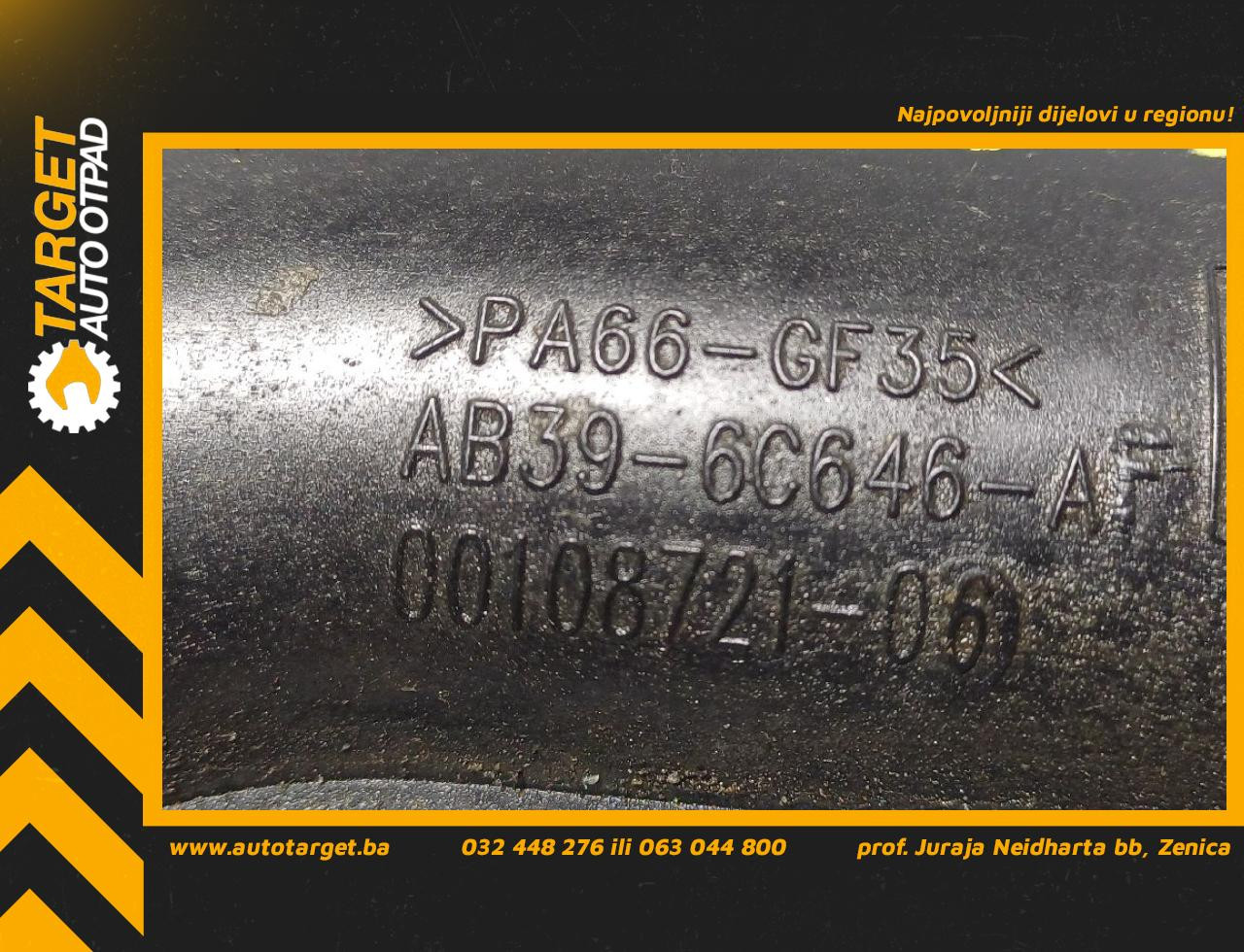 DIJELOVI CRIJEVO INTERKULERA FORD RANGER > 11-15 AB396C646AF