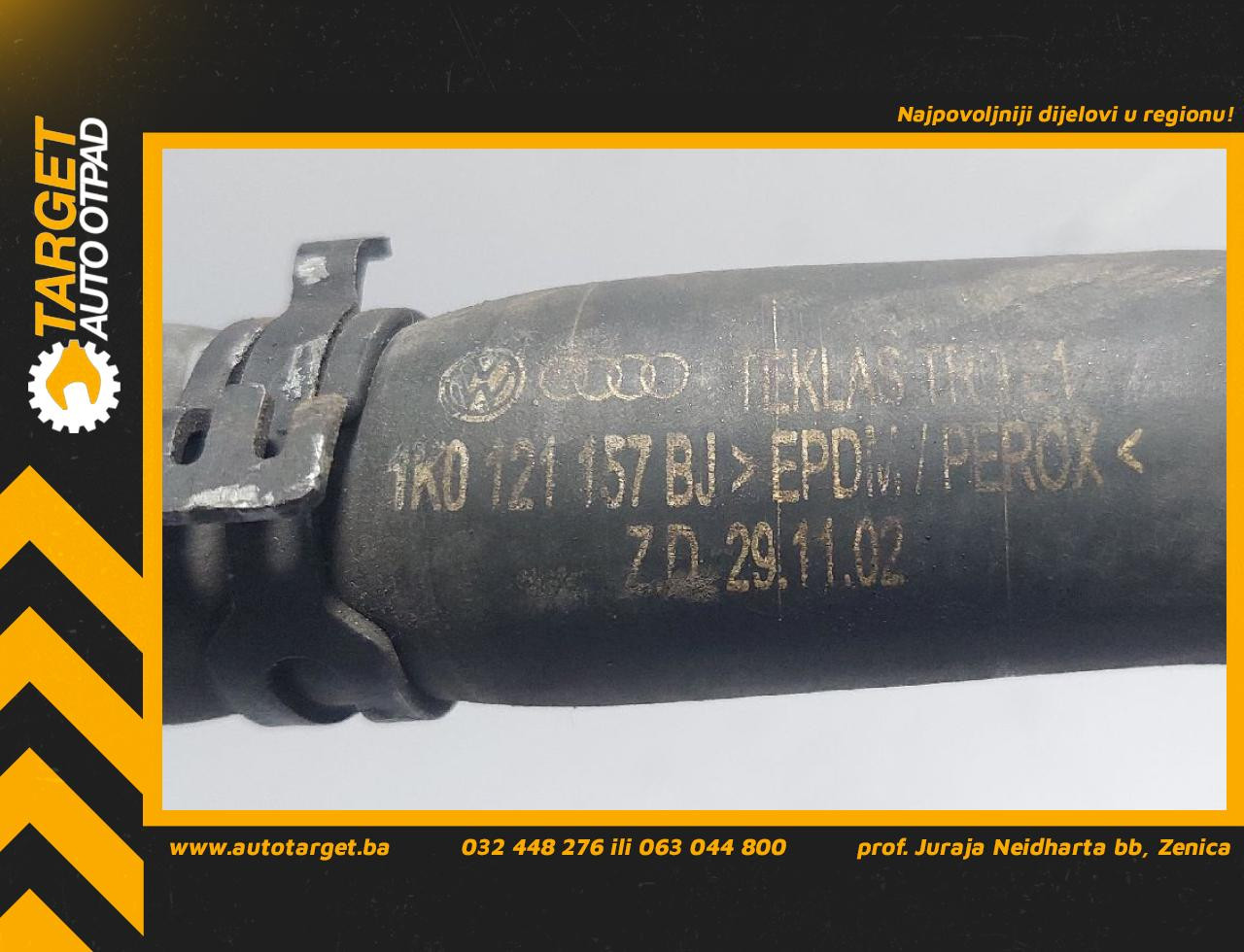 DIJELOVI CRIJEVO VW TOURAN > 03-06 1K0121157BJ