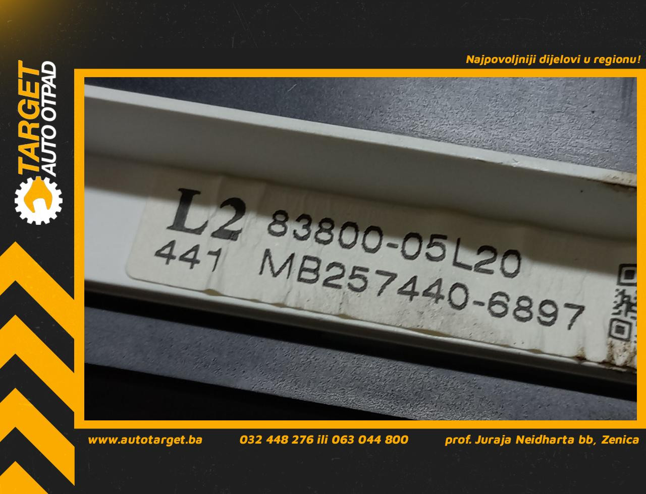 DIJELOVI CELER SAT TOYOTA AVENSIS > 09-11 2.0 8380005L20