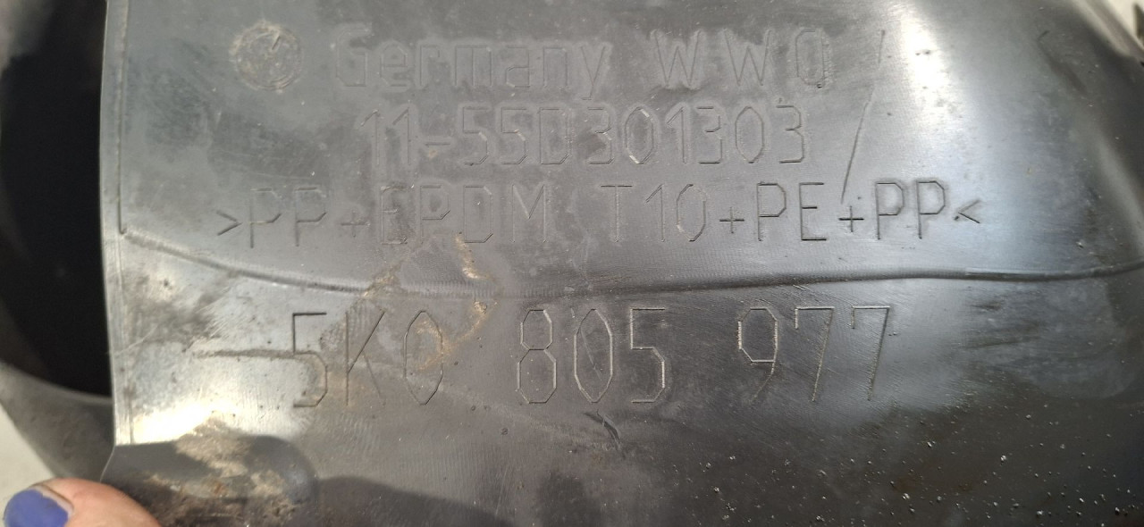 DIJELOVI UNUTRASNJI BLATOBRAN VW GOLF 6 > 08-12 1.6 5K0805977