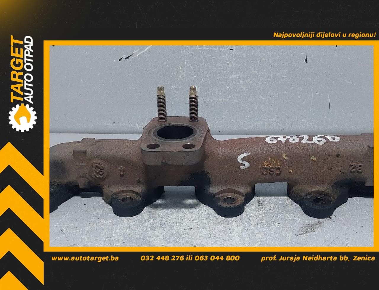 DIJELOVI IZDUVNA GRANA CITROEN C4 > 10-17 1.6