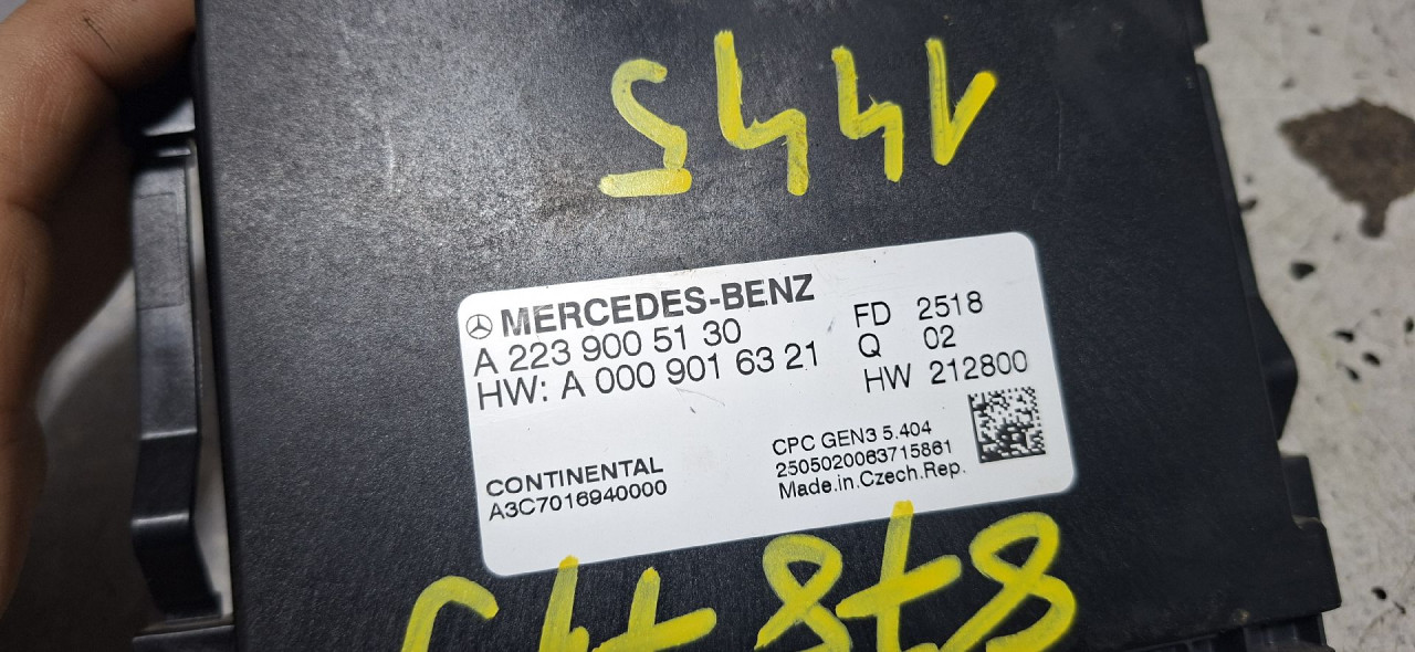 ELEKTRONIKA MODUL MERCEDES S KLASA (W223/V223) > 20- A2239005130