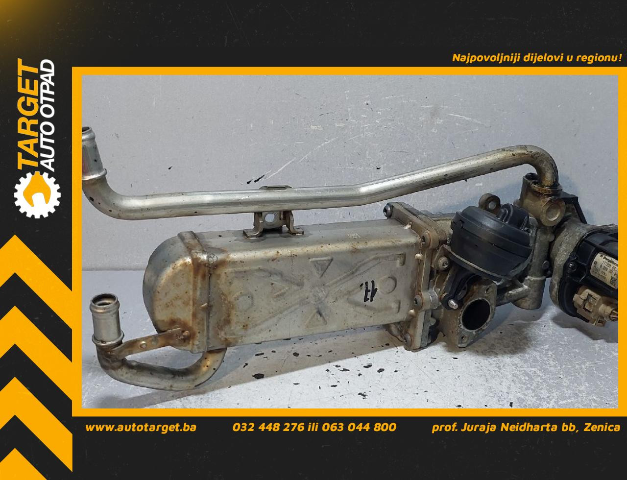 HLADNJAK EGR VENTILA VW POLO > 09-14 03L131512DP