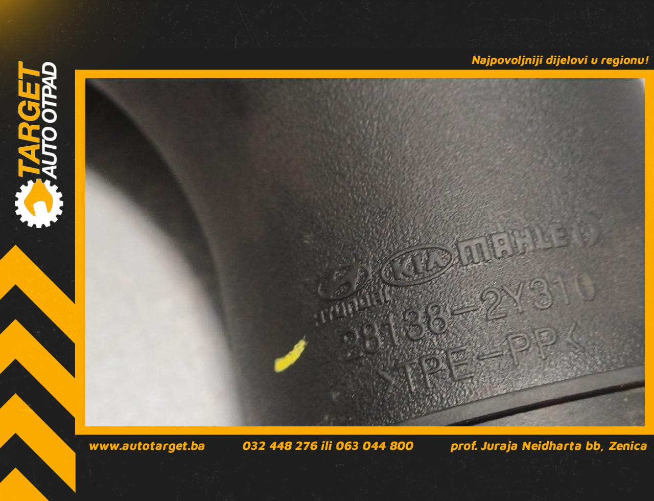 DIJELOVI CRIJEVO HYUNDAI IX35 > 13-15 1.7 281382Y310