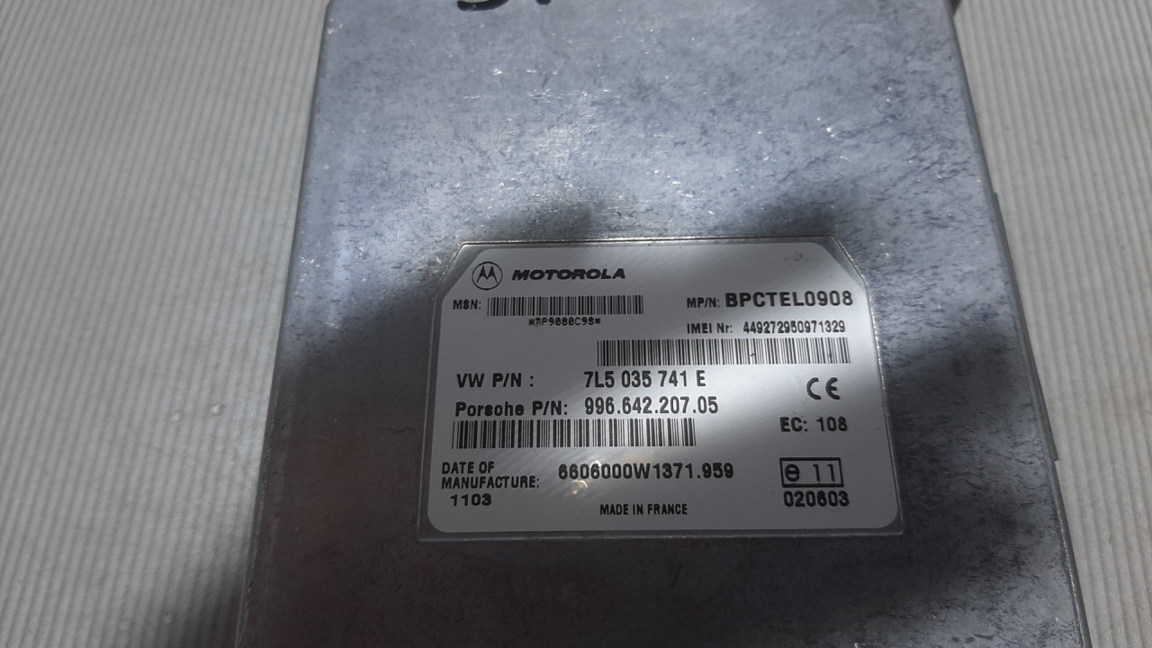 ELEKTRONIKA MODUL PORSCHE CAYENNE > 03-06 7L5035741E