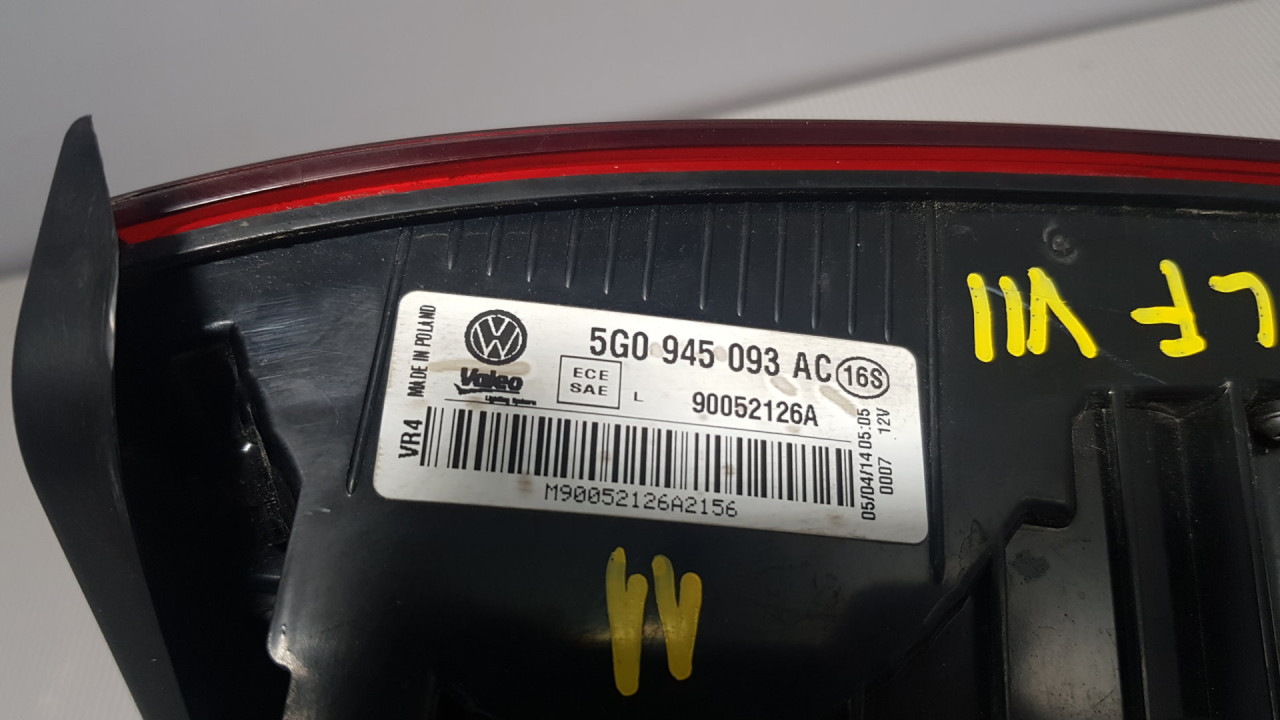STOP SVJETLO VW GOLF 7 > 12-16 5G0945093AC