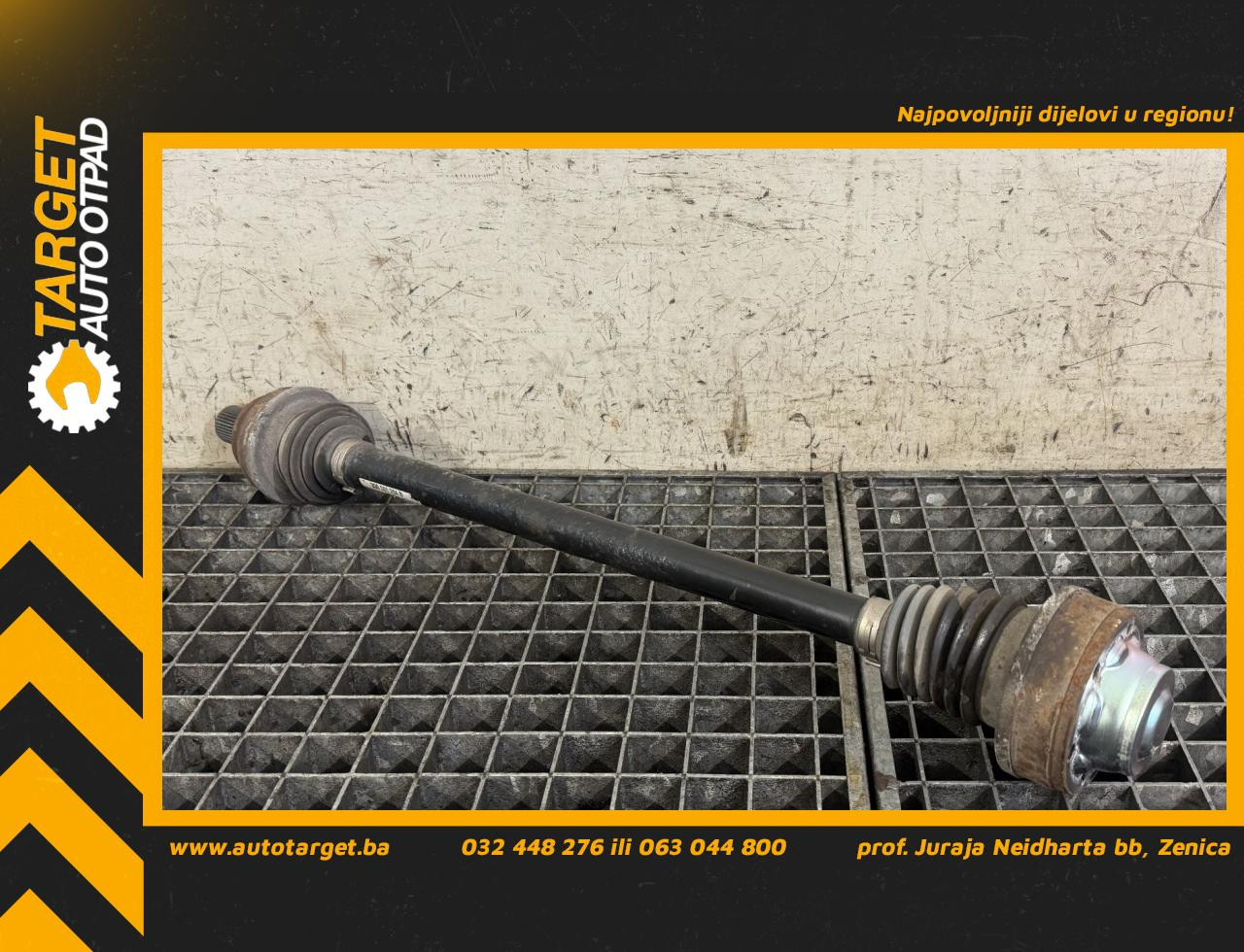 DIJELOVI POLUOSOVINA VW TIGUAN > 16-20 2.0 3Q0501204B