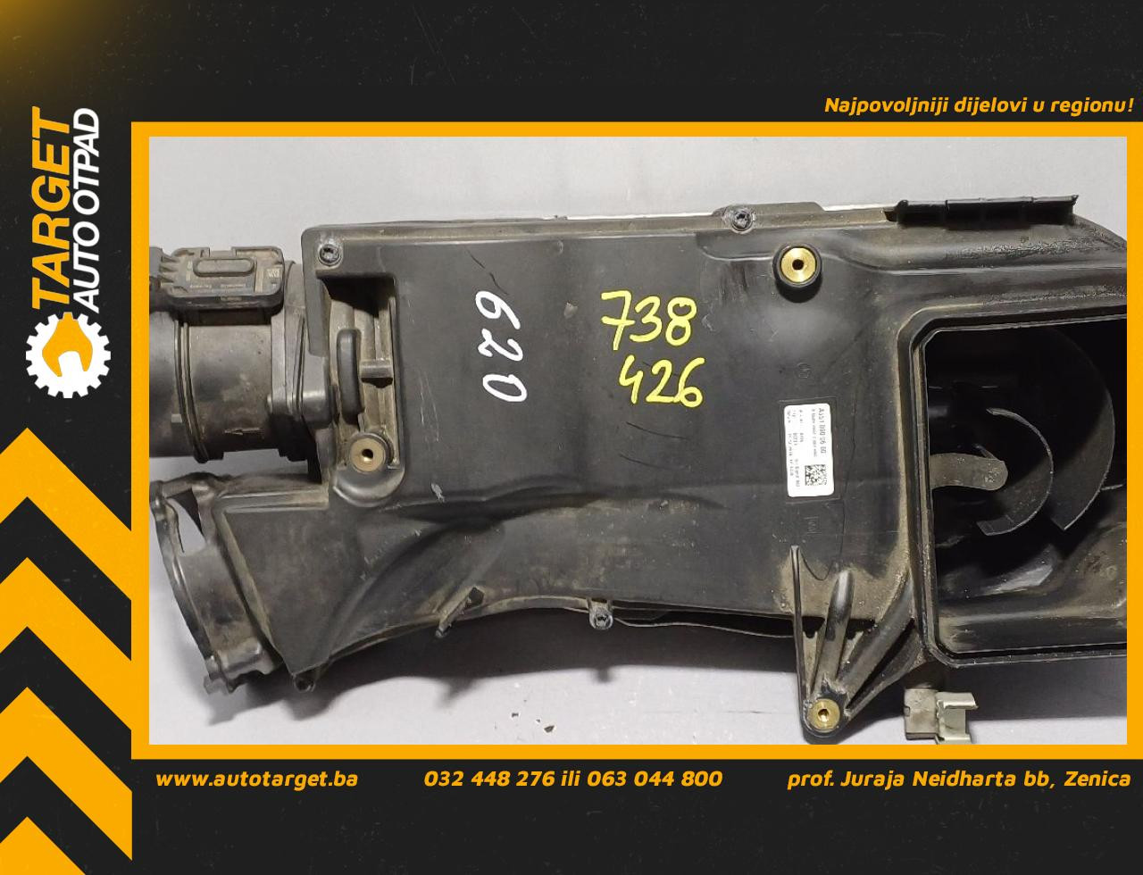 KUCISTE FILTERA ZRAKA MERCEDES C KLASA (W205/S205) > 14-18 A65109