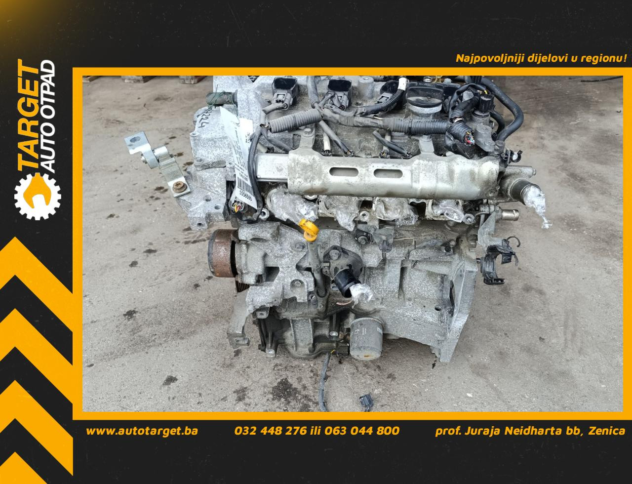 DIJELOVI MOTOR NISSAN JUKE > 11-14 1.6 HR16