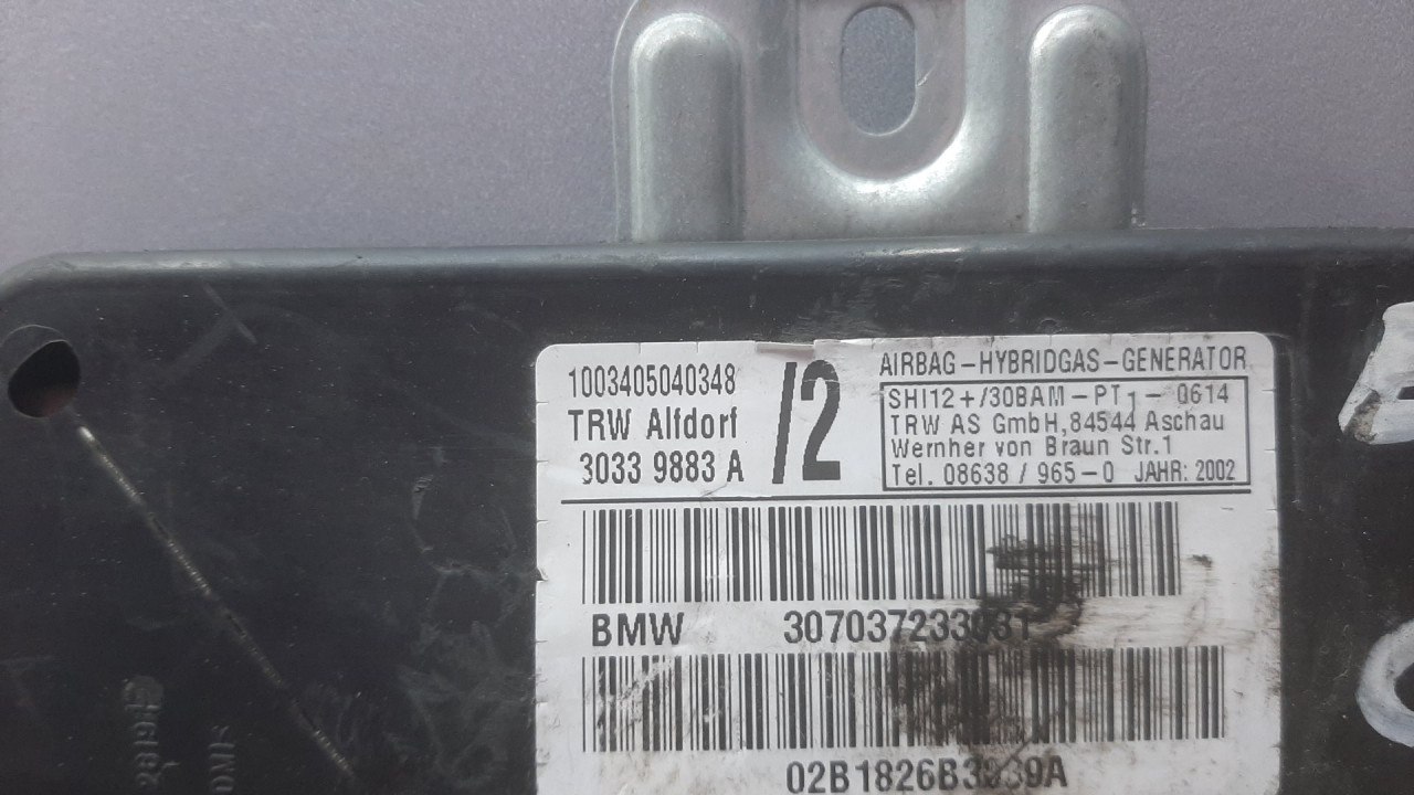 AIRBAG VRATA BMW SERIJA 3 (E46) > 02-05 307037233031