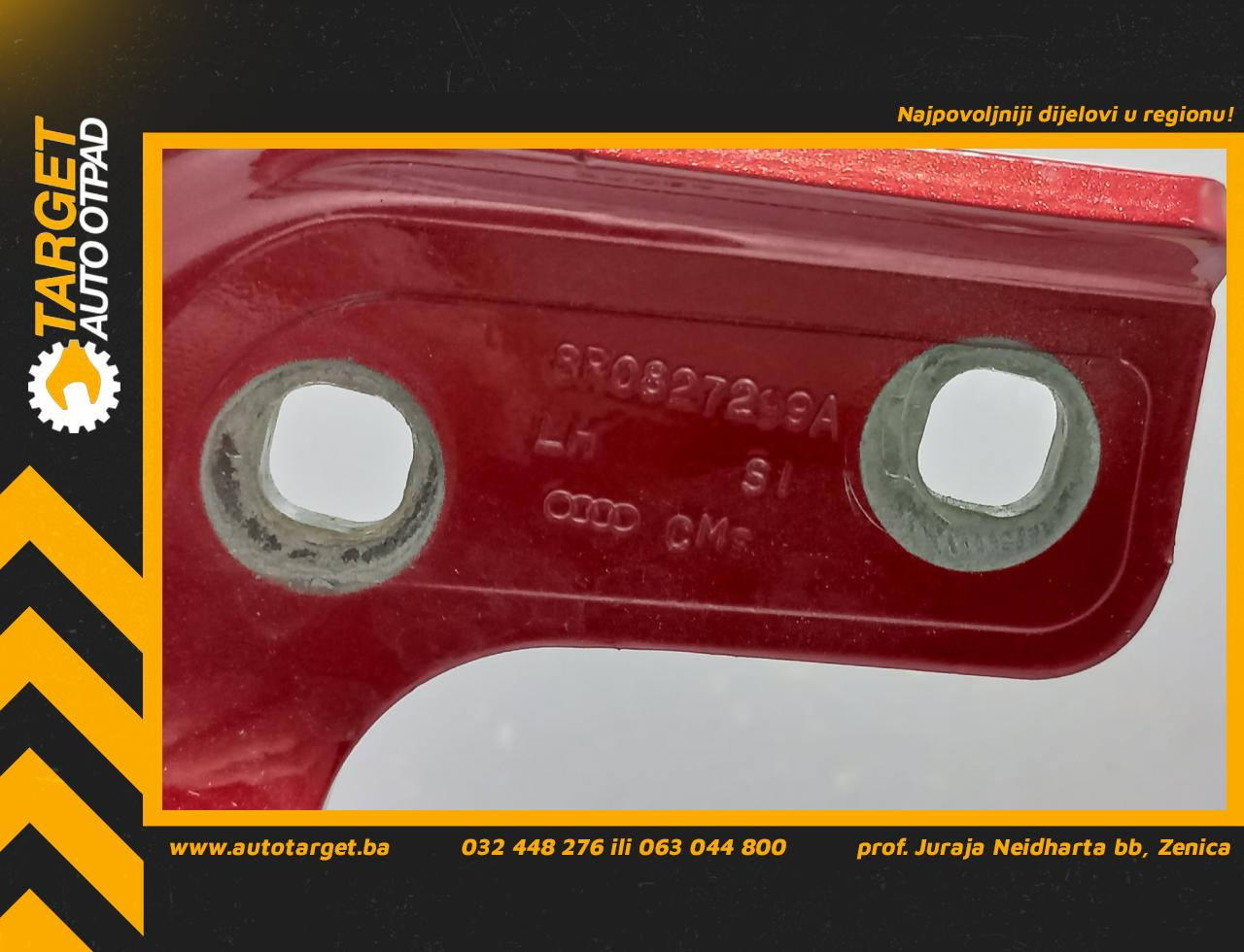 DIJELOVI BAGLAMA GEPEKA AUDI Q5 > 08-11 2.0 8R0827299A