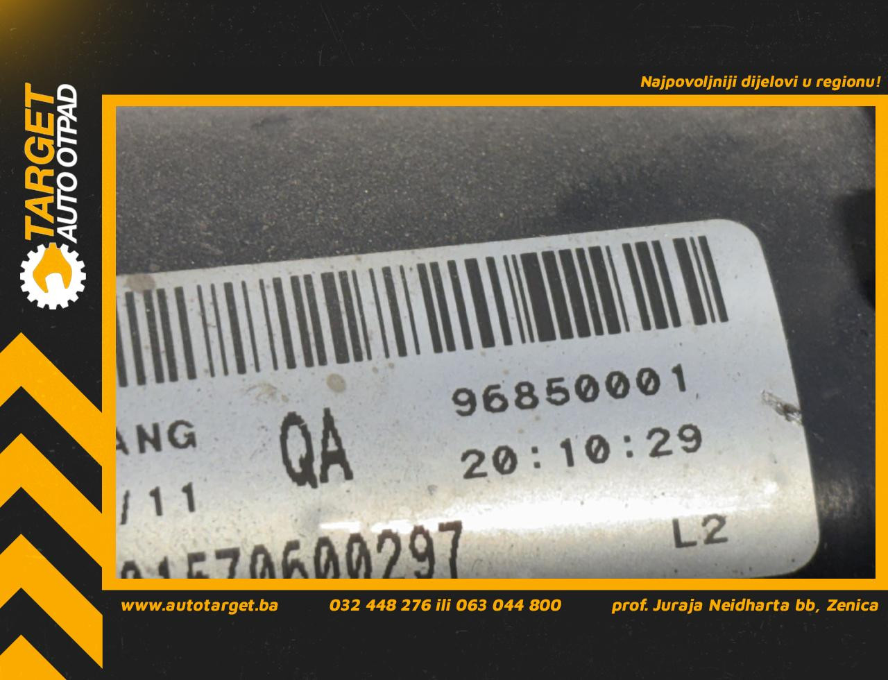 MOTORIC PREDNJEG BRISACA CHEVROLET/DAEWOO AVEO > 11-15 96850001