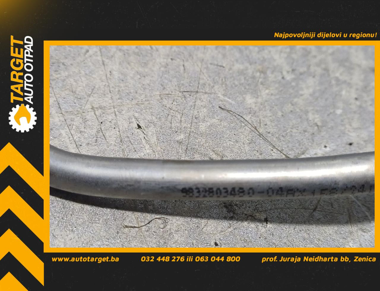 DIJELOVI CRIJEVO TURBINE OPEL ASTRA L > 22 -  1.2 9832803480