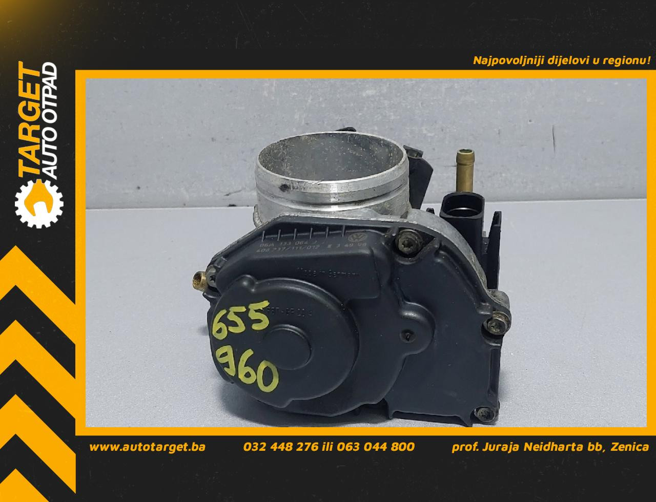 DIJELOVI DOZER KLAPNA VW BORA > 98-05 1.6 06A133064J