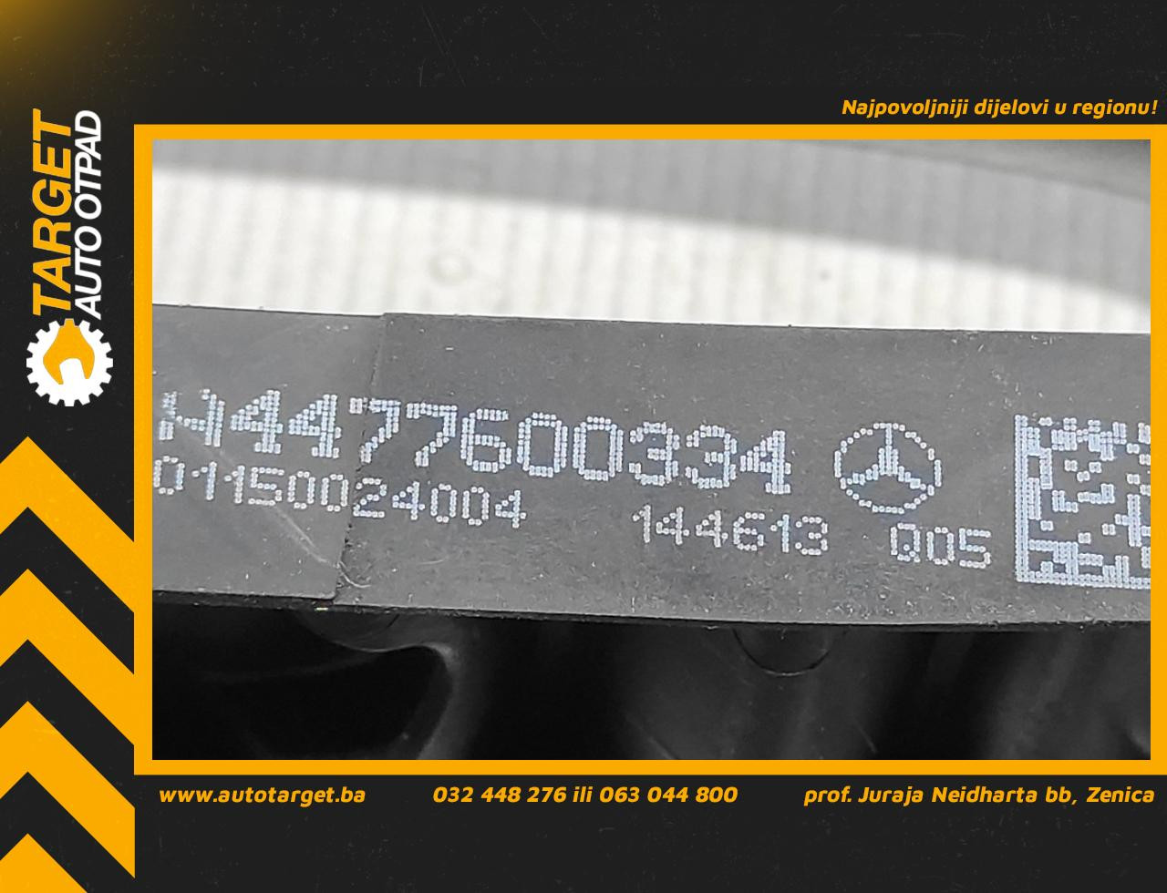 RUCKA VRATA MERCEDES VITO (W447) V KLASA > 14- A4477600334