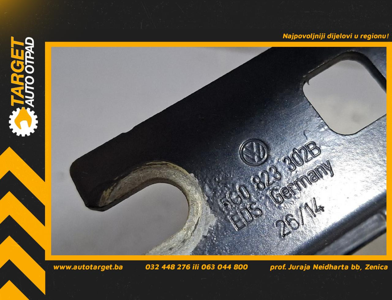 DIJELOVI SKARE OD HAUBE VW GOLF 7 > 12-16 2.0 5G0823302B