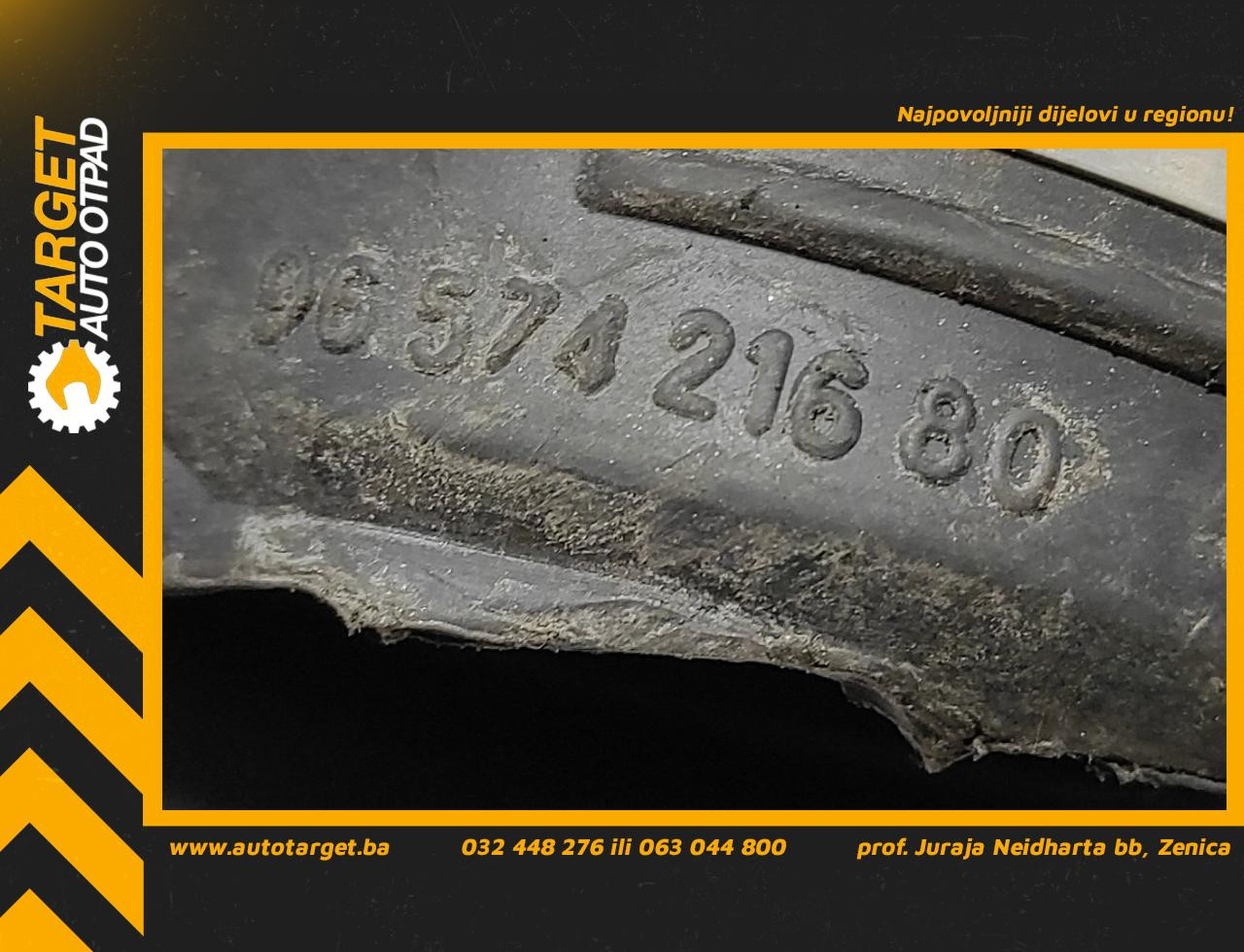 DIJELOVI CRIJEVO INTERKULERA PEUGEOT 407 > 04-07 9657421680